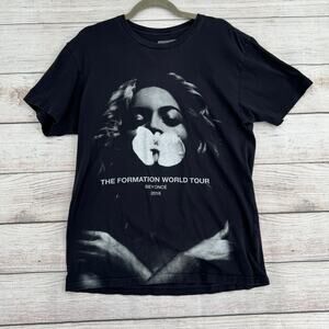 Beyonce The Formation World Tour 2016 Concert T-Shirt Adult Medium Black